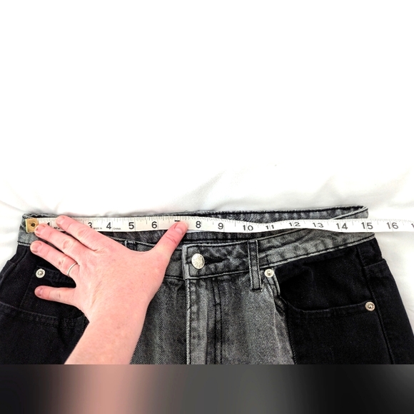 Adika Color block denim mom jeans - Picture 5 of 8